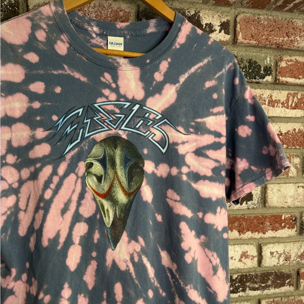 Men’s EAGLES TOUR 2018 Bleach Spiral Tiedye Gildan Tshirt